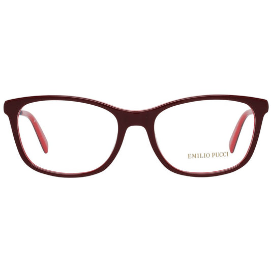 Emilio Pucci Burgundy Frauen Optische Fassungen