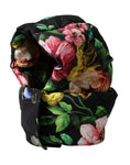 Load image into Gallery viewer, Dolce & Gabbana Schwarzer Blumendruck Ganzkopf-Wickelhut
