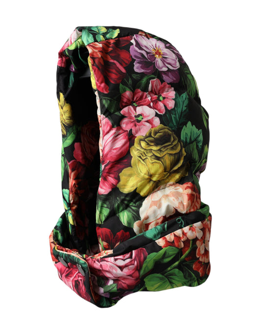 Dolce & Gabbana Hut Multicolor Floral ganzer Kopf Wrap Hut