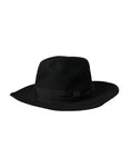 Load image into Gallery viewer, Dolce & Gabbana Schwarzer Kaninchen Fedora Trilby Frauen Hut
