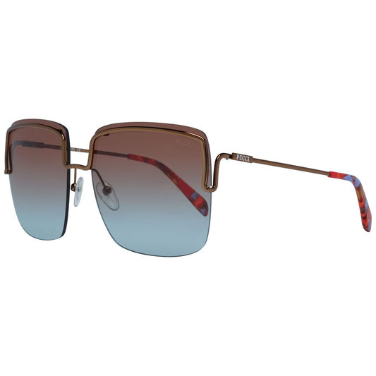 Emilio Pucci Bronze Frauen Sonnenbrille