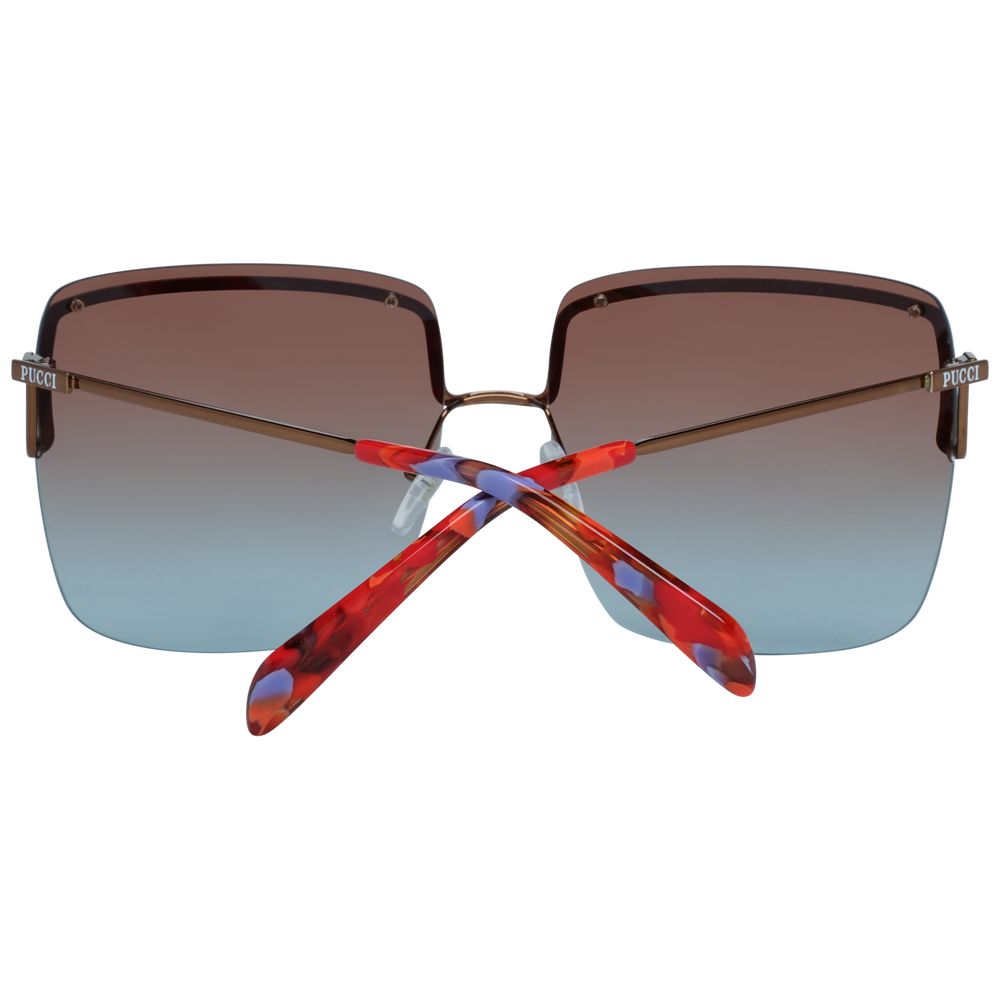 Emilio Pucci Bronze Frauen Sonnenbrille