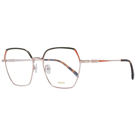 Emilio Pucci Rose Gold Frauen Optische Brillenfassungen