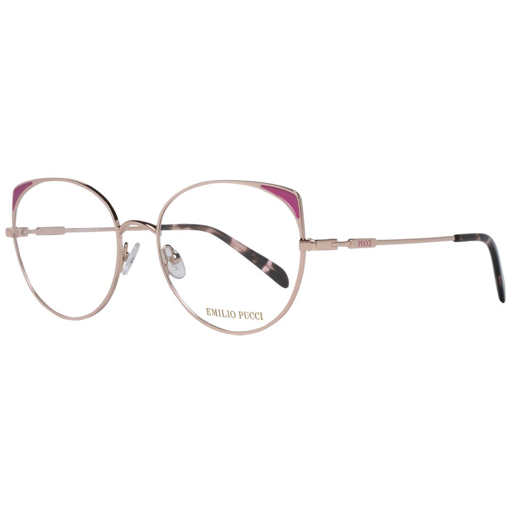 Emilio Pucci Rose Gold Frauen Optische Brillenfassungen