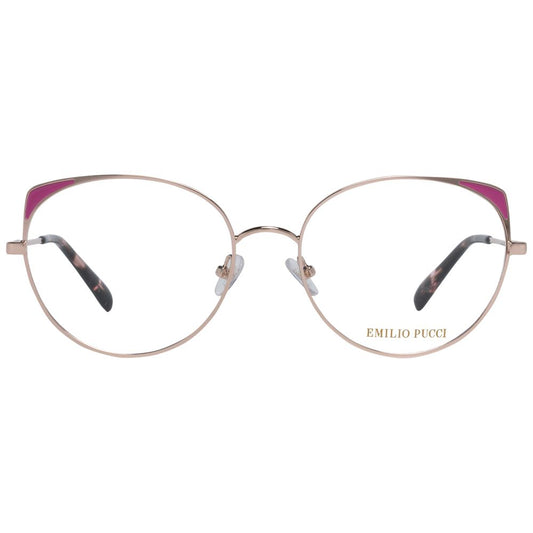 Emilio Pucci Rose Gold Frauen Optische Brillenfassungen