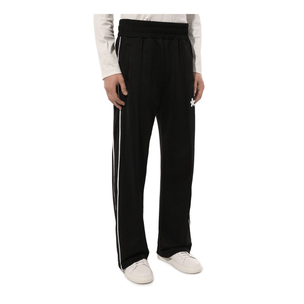 Comme Des Fuckdown Schwarze Polyester Jeans & Hose