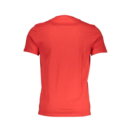 Harmont & Blaine T-Shirt aus roter Baumwolle