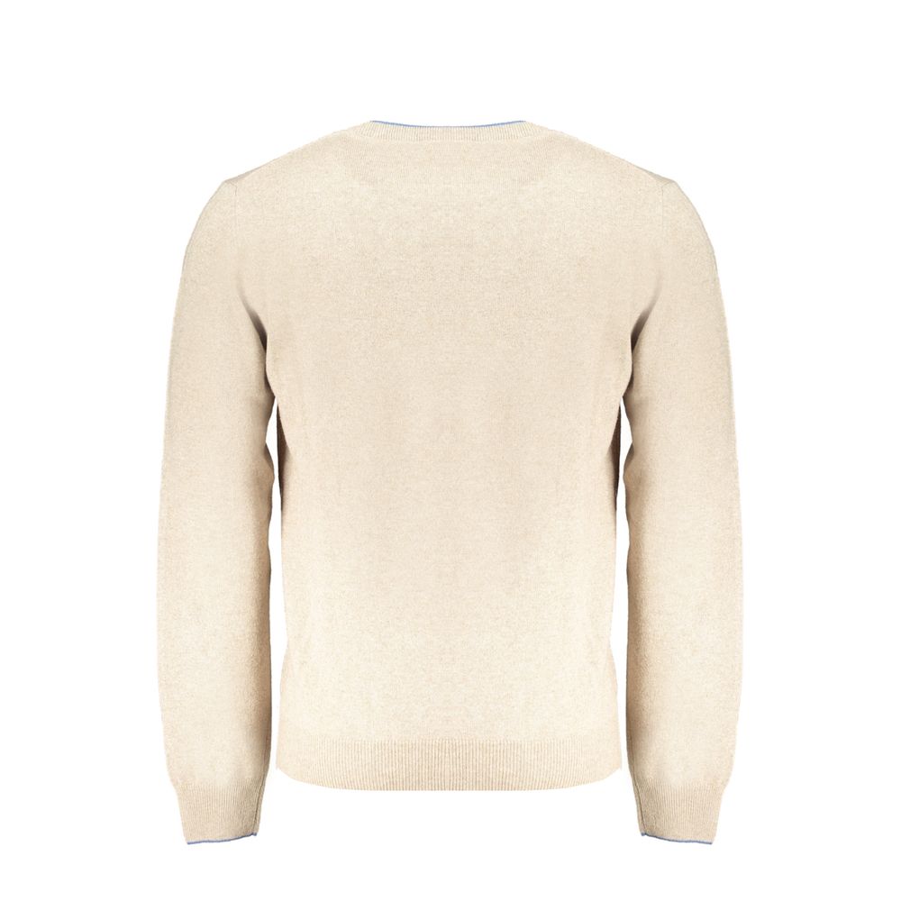 Harmont & Blaine Beigefarbener Kaschmirpullover