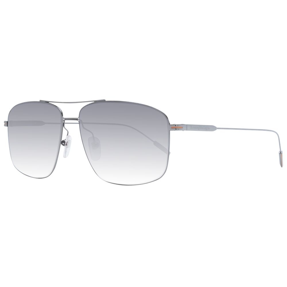 Ermenegildo Zegna Graue Männer-Sonnenbrille