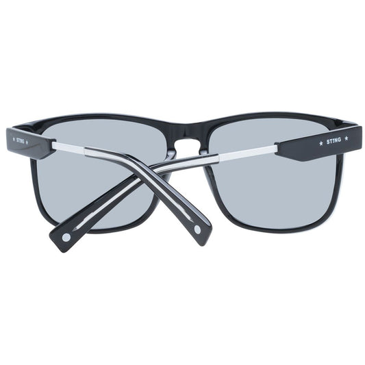 Sting Schwarze Männer Sonnenbrille