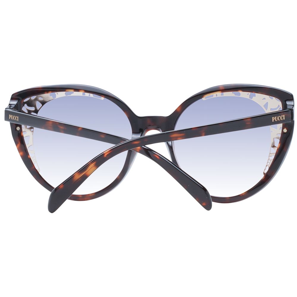 Emilio Pucci Braune Frauen Sonnenbrille