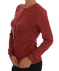 Load image into Gallery viewer, Dolce & Gabbana Red wool cardigan
