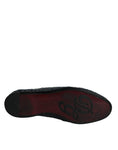 Load image into Gallery viewer, Dolce & Gabbana Blaue gewebte Leder Slipper Männer Schuhe
