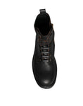 Load image into Gallery viewer, Dolce & Gabbana Schwarze Schnürstiefel Mid Calf Stiefel Männer Schuhe
