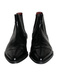 Load image into Gallery viewer, Dolce & Gabbana Schwarze Leder Chelsea-Stiefel Schuhe
