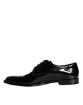 Load image into Gallery viewer, Dolce & Gabbana Schwarzes Kalbsleder Derby Herren Anzugschuhe
