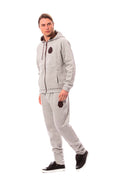 Load image into Gallery viewer, Billionaire Italian Couture Elegant gray cotton sweatsuit ensemble
