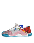 Bild in Galerie-Betrachter laden, Dolce & Gabbana Multicolor Patchwork NS1 Low Top Sneaker Schuhe
