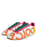 Bild in Galerie-Betrachter laden, Dolce & Gabbana Multicolor Leder Logo Casual Turnschuhe Schuhe
