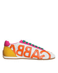 Bild in Galerie-Betrachter laden, Dolce & Gabbana Multicolor Leder Logo Casual Turnschuhe Schuhe
