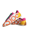 Bild in Galerie-Betrachter laden, Dolce & Gabbana Multicolor Leder Logo Casual Turnschuhe Schuhe
