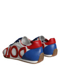 Bild in Galerie-Betrachter laden, Dolce & Gabbana Multicolor Leder Logo Casual Turnschuhe Schuhe
