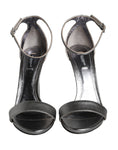 Load image into Gallery viewer, Dolce & Gabbana Silber KEIRA Heels Riemchensandalen Schuhe
