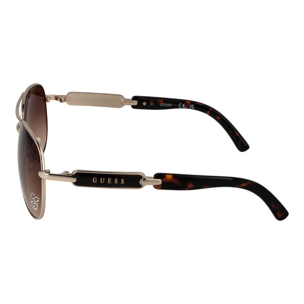 Guess Gold Frauen Sonnenbrille