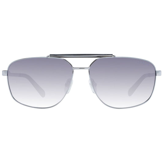 Guess Silberne Männer-Sonnenbrille