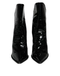 Bild in Galerie-Betrachter laden, Dolce & Gabbana Black Patent Leather Pointed Ankle Boot Shoes
