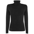 Load image into Gallery viewer, Yes Zee Schwarzer Viskose-Pullover
