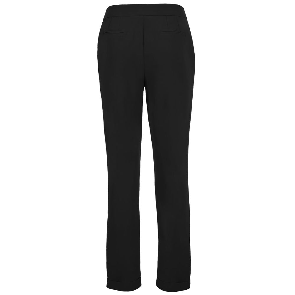 Yes Zee Schwarze Polyester Jeans & Hose