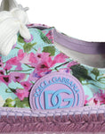 Bild in Galerie-Betrachter laden, Dolce & Gabbana Multicolor Canvas Floral Espadrilles Sneakers Shoes
