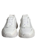 Bild in Galerie-Betrachter laden, Dolce & Gabbana White DAYMASTER Calf Leather Sneakers Shoes
