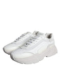 Bild in Galerie-Betrachter laden, Dolce & Gabbana White DAYMASTER Calf Leather Sneakers Shoes
