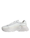 Bild in Galerie-Betrachter laden, Dolce & Gabbana White DAYMASTER Calf Leather Sneakers Shoes
