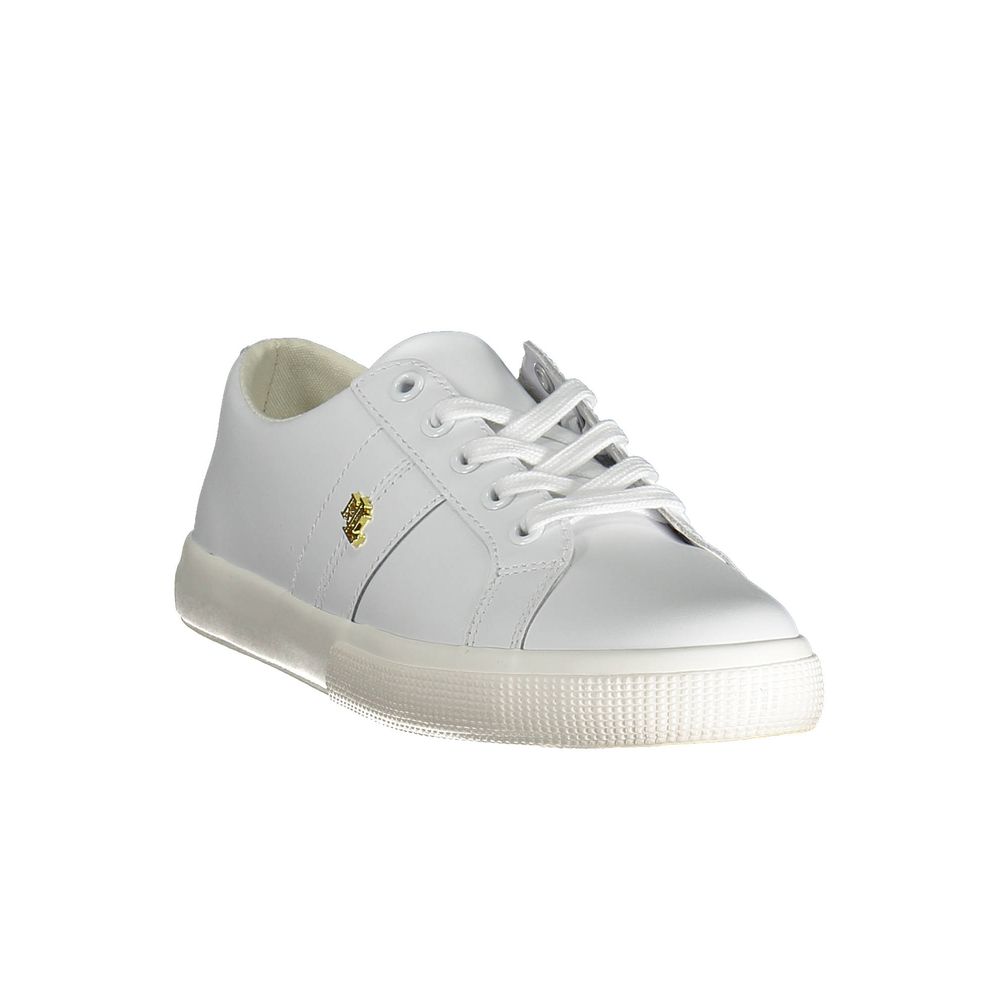 Ralph Lauren Sneaker aus weißem Polyester