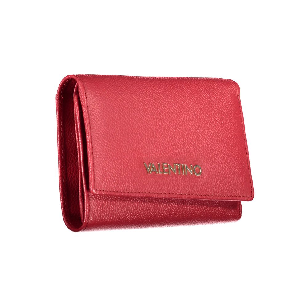 Valentino Bags Rotes Portemonnaie aus Polyethylen