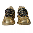 Bild in Galerie-Betrachter laden, Dolce & Gabbana Metallic Gold NS1 Low Top Turnschuhe Schuhe
