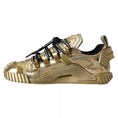 Bild in Galerie-Betrachter laden, Dolce & Gabbana Metallic Gold NS1 Low Top Turnschuhe Schuhe
