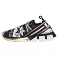 Bild in Galerie-Betrachter laden, Dolce & Gabbana Multicolor Comet Star Print Sorrento Turnschuhe Schuhe
