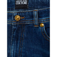 Resmi galeri görüntüleyiciye yükleyin, Versace Jeans Blaue Baumwolljeans & Hose
