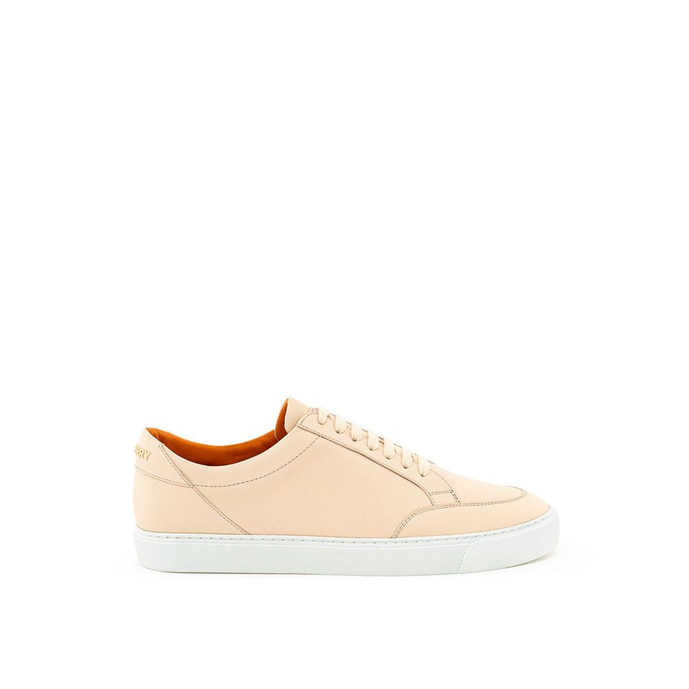 Burberry Rosa Leder Sneaker