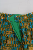 Load image into Gallery viewer, Dolce & Gabbana Elegant green jacquard high waist skirt
