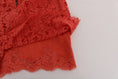 Load image into Gallery viewer, Dolce & Gabbana Orange Macrame Lace Pencil Skirt
