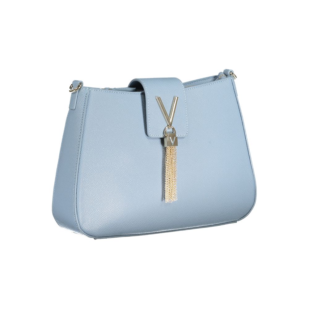 Valentino Bags Hellblaue Polyethylen-Handtasche