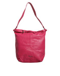 Bild in Galerie-Betrachter laden, Patrizia Pepe Fuchsia Pink Leather Shoulder Purse Tote Bag
