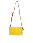 Bild in Galerie-Betrachter laden, MSGM Yellow Leather Logo Crossbody Sling Shoulder Bag
