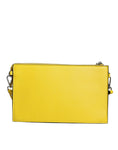 Bild in Galerie-Betrachter laden, MSGM Yellow Leather Logo Crossbody Sling Shoulder Bag
