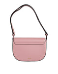 Resmi galeri görüntüleyiciye yükleyin, Versace Pink Grainy Calf Leather Logo Crossbody Shoulder Bag
